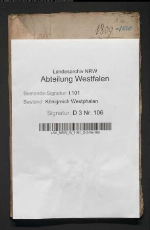 Allodifikation des der Stadt Salzuflen gehörigen Gehölzes Seelgerwöhrde im Kanton Vlotho