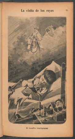 La visita de los reyes - [Dibujo] : El sueño tradicional