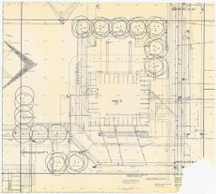 Post-Ingenieurschule, Dieburg Außenanlage: Pflanzplan 1:100