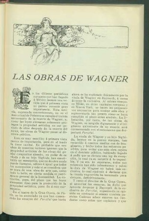 Las Obras de Wagner