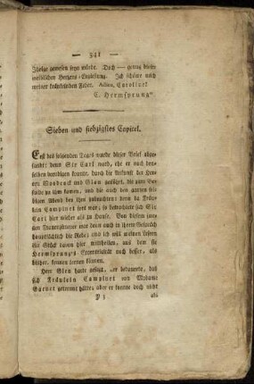 Sieben und siebzigstes Capitel.