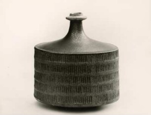 Ovale Flaschenvase von Karl Scheid