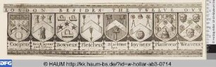 Wappen mehrerer Zünfte von London