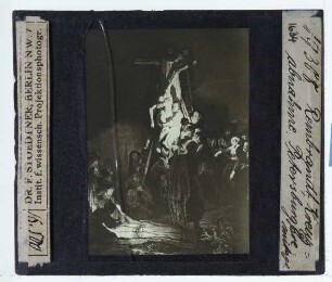 Rembrandt (Werkstatt), Kreuzabnahme (St. Petersburg Eremitage ГЭ-753)