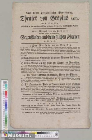 Theater von Gropius sen.