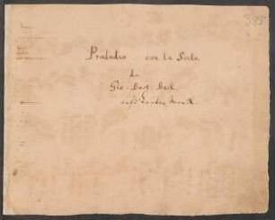 Suiten; cemb/Lautenwerk; e-Moll; BWV 996