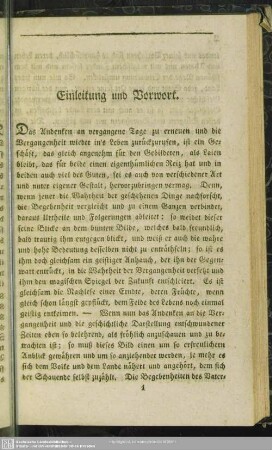 Einleitung und Vorwort