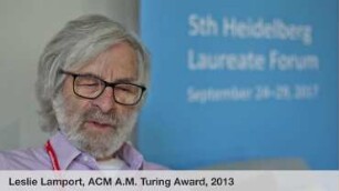 5th HLF – Interviews with mathematics and computer science laureates: Leslie Lamport