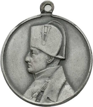Medaille mit angeprägter Öse ohne Jahr