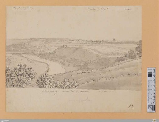 Ludwigsburg u. Neckarthal bey Hoheneck : 29. Jun. 1817