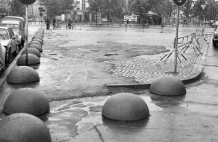 Ludwigsplatz. Umbau des westlichen Teils