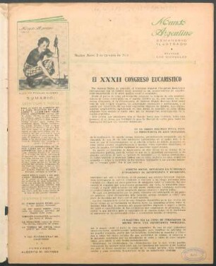 El XXXII Congreso Eucarístico