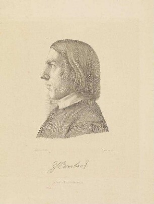 Bildnis von Friedrich Overbeck (1789-1869)