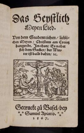 67-74, Das Geystlich Meyen Lied