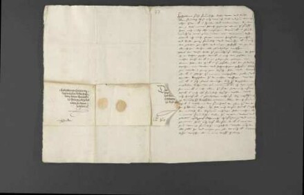 Herzog Christoph von Württemberg und Pfalzgraf Wolfgang übermitteln sich Neujahrsgrüße und vereinbaren eine vertrauliche Zusammenkunft in Bergzabern.