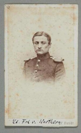 Bildnis von Freiherr von Werthern