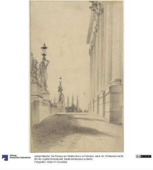 Die Rampe am Stadtschloss in Potsdam