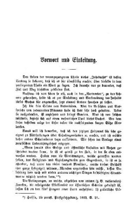 Vorwort und Einleitung
