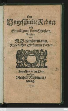 Der Ungeschickte Redner