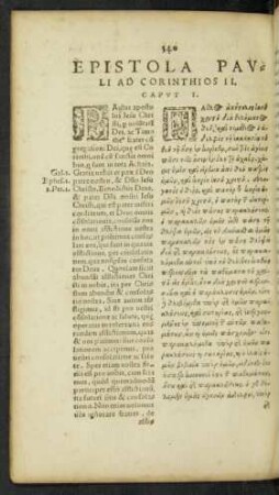 Epistola Pauli Ad Corinthios II.