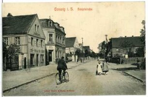Coswig. Hauptstraße