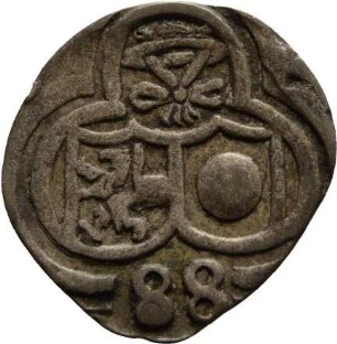 Münze, 2 Pfennig, 1588