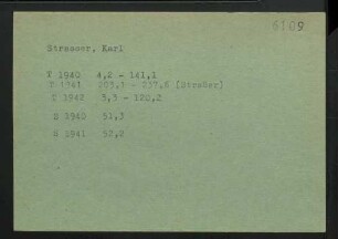 Strasser, Karl