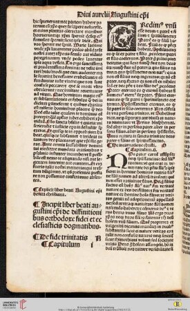Liber de diffinitionibus orthodoxe fidei et ecclesiatsicis dogmatibus