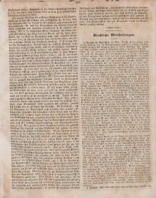 327-328 Kirchliche Mittheilungen