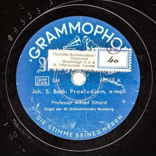 Praeludium, e-moll | Orgelkonzert, d-moll