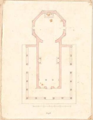 ohne Verfasserangabe; Empoli (Italien); Kirche - Grundriss