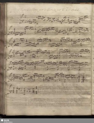 Suite Cinquieme pour le Clavecin