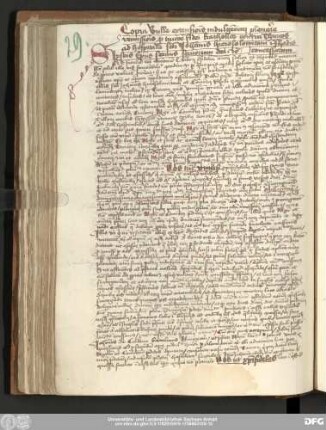 [Sixtus IV.: Bulla „Cunctorum christi fidelium", Abschrift]