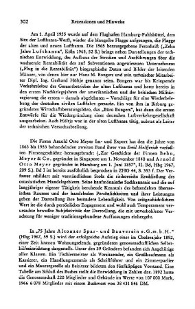 Helfferich, Emil :: Zur Geschichte der Firmen Behn, Meyer und Co., gegründet in Singapore am 1. November 1840 und Arnold Otto Meyer, gegründet in Hamburg am 1. Juni 1857, Bd. 2 : Hamburg, 1967