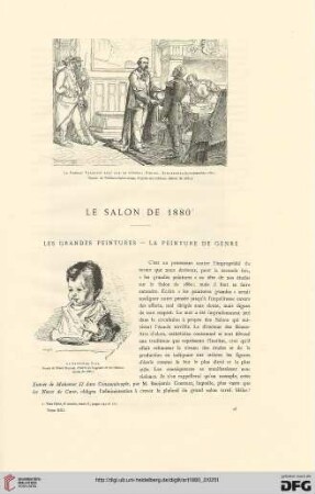 6: Le Salon de 1880, [3], Les grandes peintures - la peinture de genre