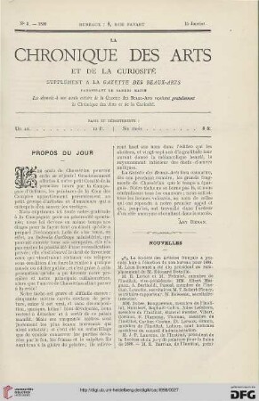 Nr. 3 (15 Janvier)