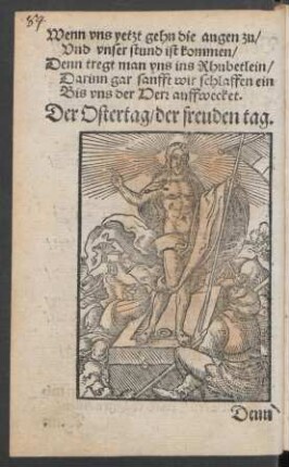 Der Ostertag/ der freuden tag.