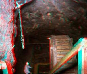 Goslar, Bergwerk Rammelsberg, Röderstollen, Wasserkunst: Kunstrad und Gestänge