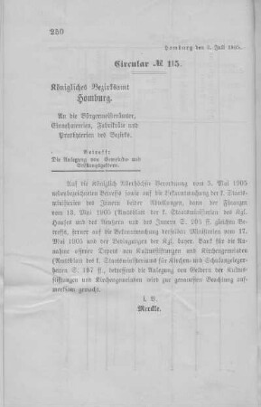 Juli 1905