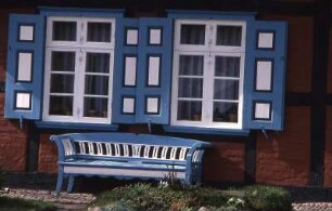 Darss - Fischerhaus : Fischerhaus auf dem Darss. Aufgenommen 2001