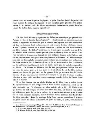 Introitus Nervi Optici.