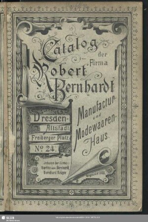 1887/88: Catalog