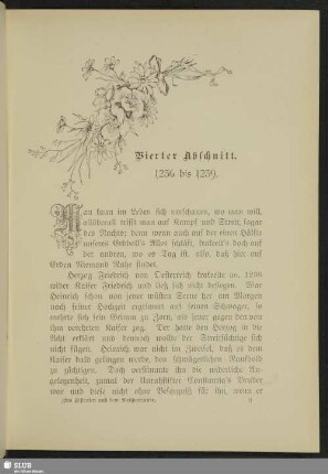 Vierter Abschnitt. 1236 bis 1239