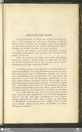 Reinigung Der Kessel