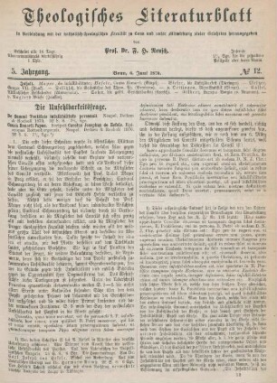 441-458 Die Unfehlbarkeitsfrage