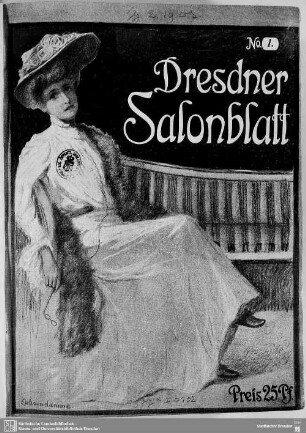 2.1907: Dresdner Salonblatt : moderne illustrierte Wochenschrift für Gesellschaft, Theater, Kunst und Sport