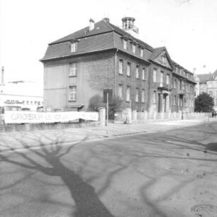 Cottbus-Mitte, August-Bebel-Straße 85. Knappschaftsgebäude (1911). Straßenansicht