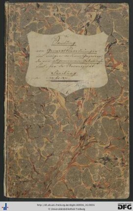 Sammlung von Generalverordnungen: Statuten