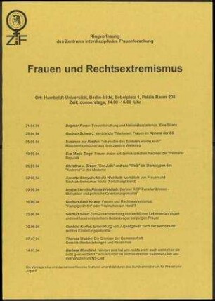 Frauen und Rechtsextremismus