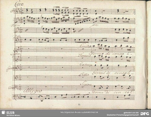 Coro: Germe di cento eroi